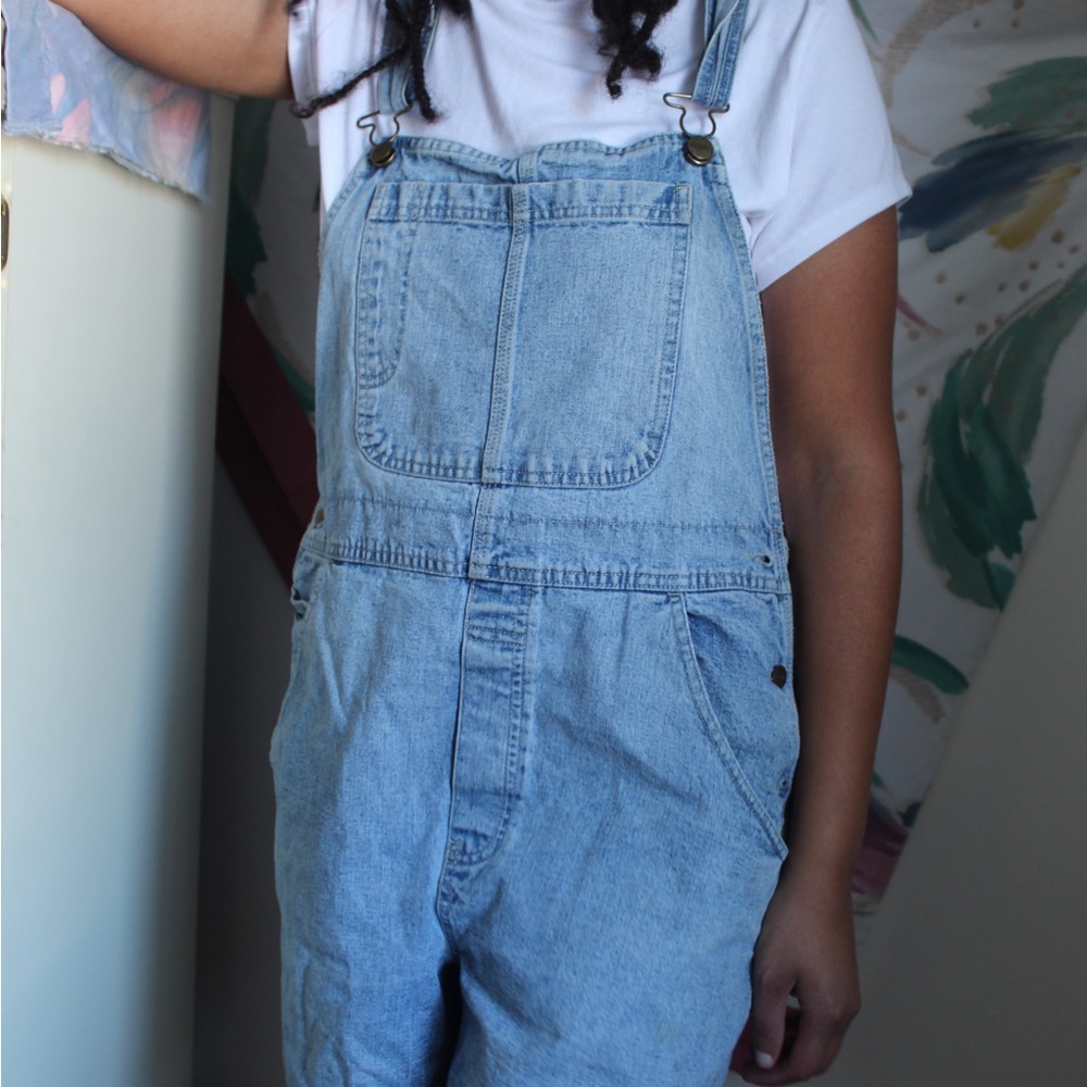Vintage Blue Denim Overalls 💙